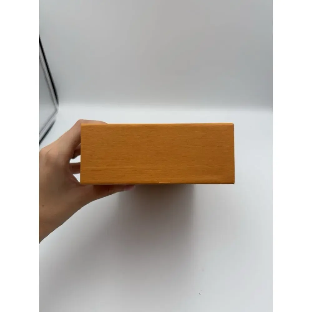 Authentic Louis Vuitton Small Drawer Gift Box with Envelope Sleeve 9” x 5.5”